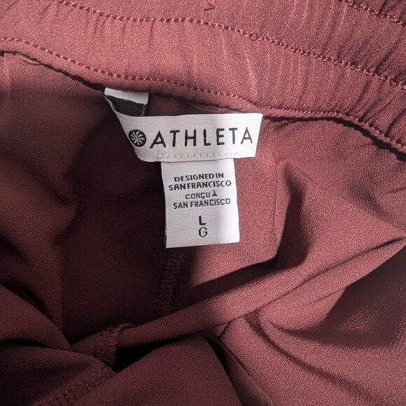 Athleta | Endeavor High Rise Relaxed Pant In Cherrywood - Picture 16 of 16